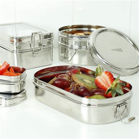 aldi lunch box stainless steel|Stainless Steel Lunch Box .